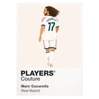 Marc Cucurella Real Madrid white Icon Frame artwork detail