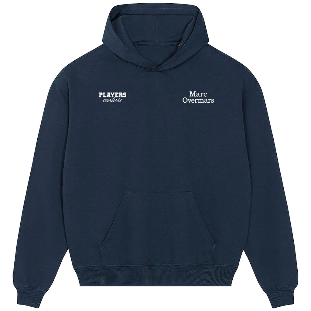 Marc Overmars Logo Players Couture Men's Casual Hoodie Navy