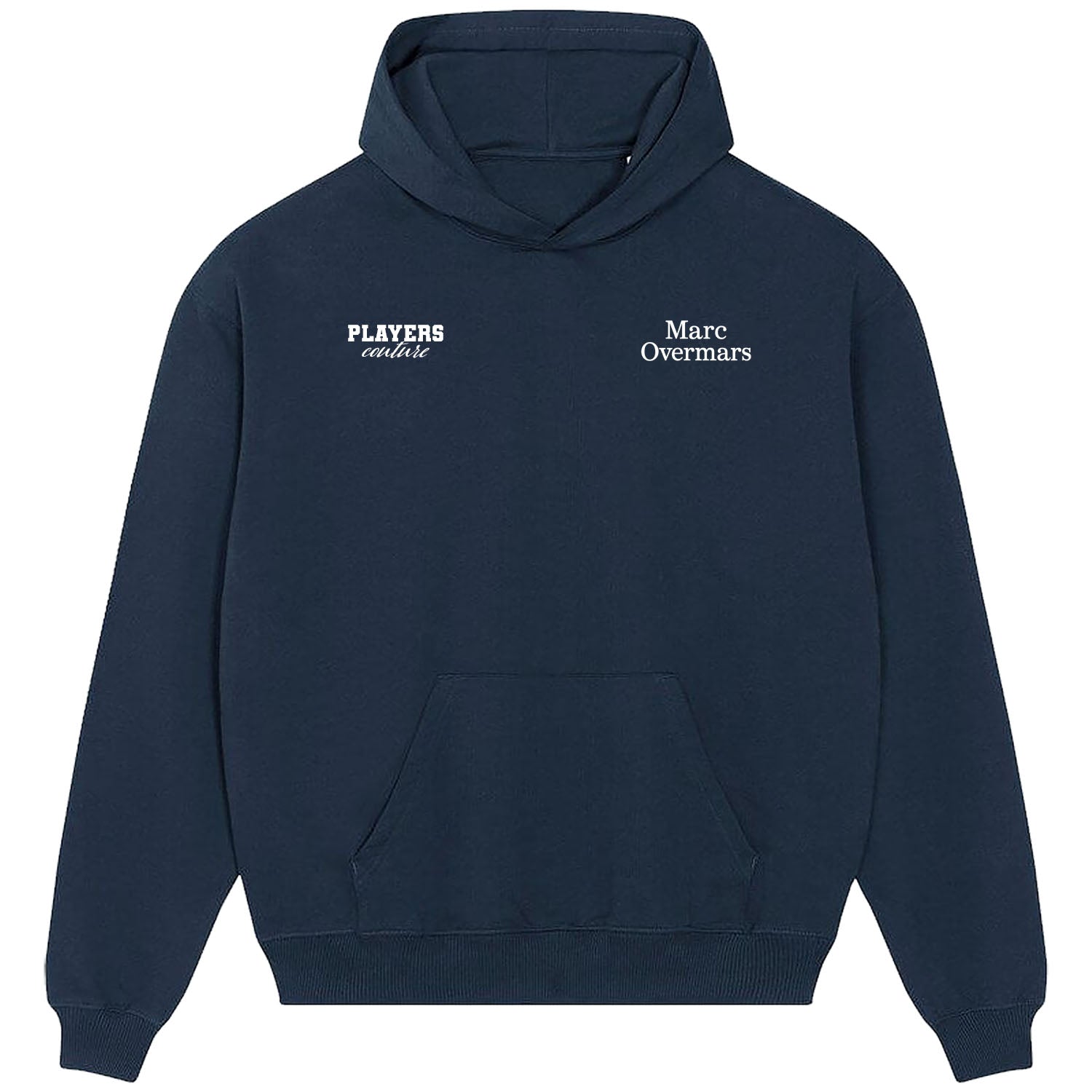 Marc Overmars Logo Players Couture Men's Casual Hoodie Navy