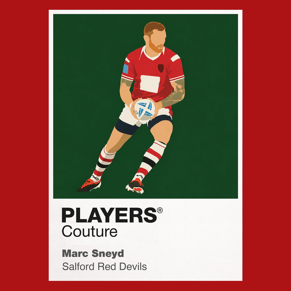 Marc Sneyd Salford Red Devils rugby league hoodie red