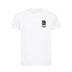 Marcel Desailly World Cup Sticker Kids T-Shirt – marcel desailly sticker kids white tshirt Players Couture design