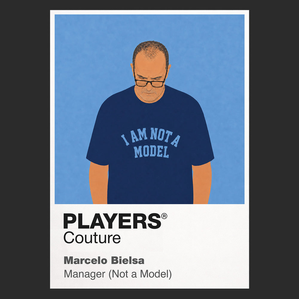 Marcelo Bielsa Not a Model Icon Frame Men's Hoodie