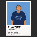 Marcelo Bielsa Not a Model Icon Frame Men's Hoodie