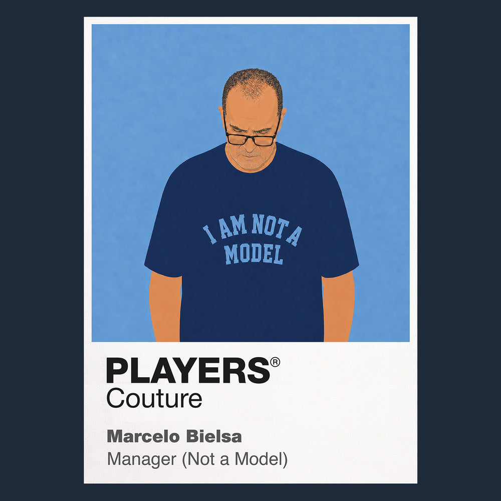 Marcelo Bielsa Not a Model Icon Frame Men's Hoodie