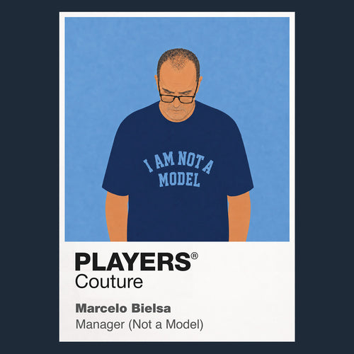 Marcelo Bielsa Not a Model Icon Frame - Icon Design