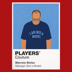 Marcelo Bielsa Not a Model Icon Frame Men's Hoodie