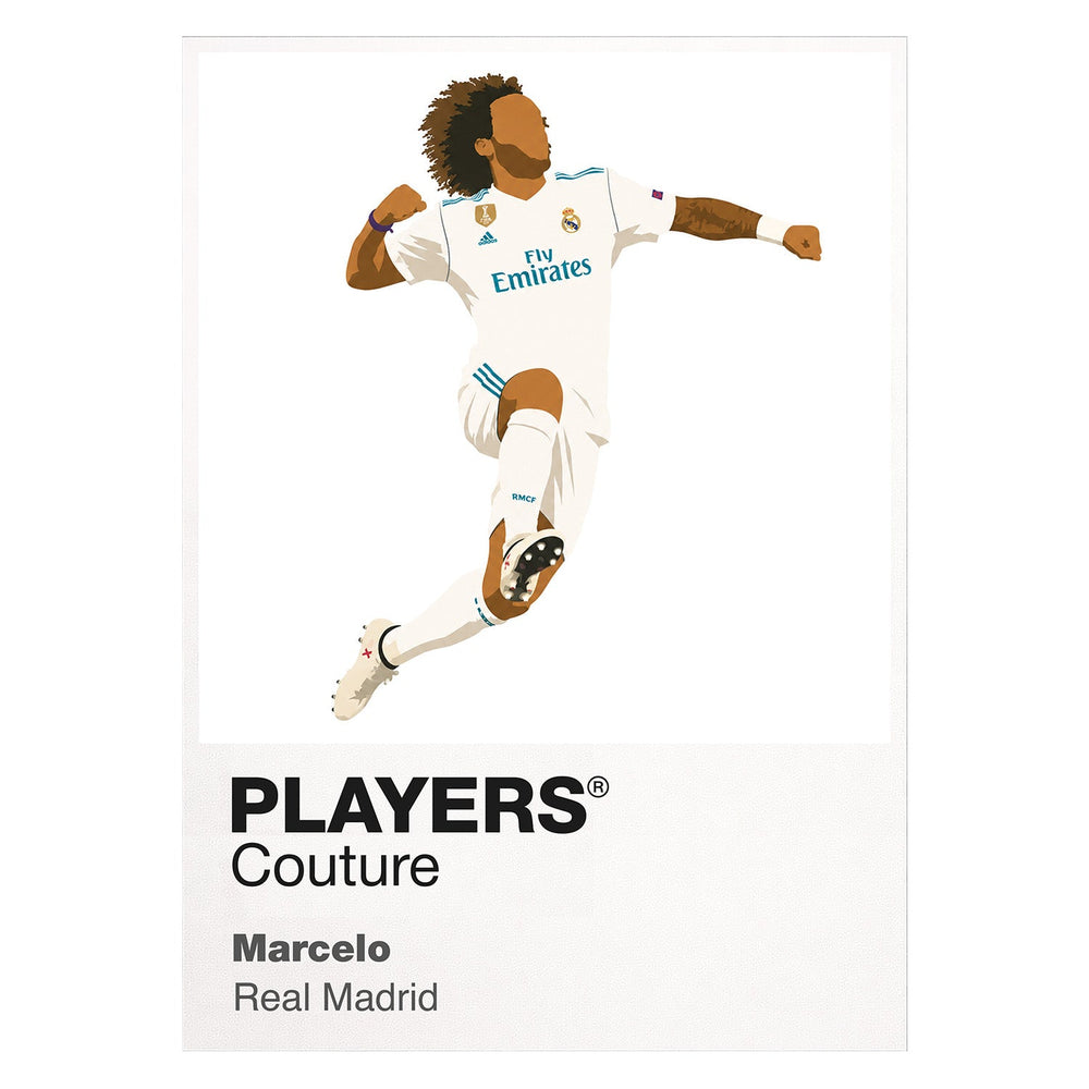 Marcelo Real Madrid white Icon Frame artwork detail
