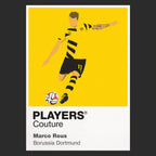Marco Reus Borussia Dortmund Icon Frame — Black