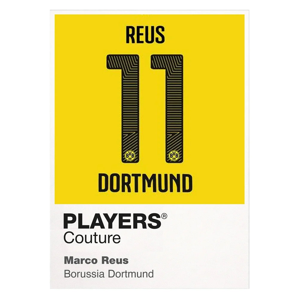 Marco Reus 11 Football Shirt Frame Men's Hoodie – white close-up detail shot of the Marco Reus 11 Football Players Couture