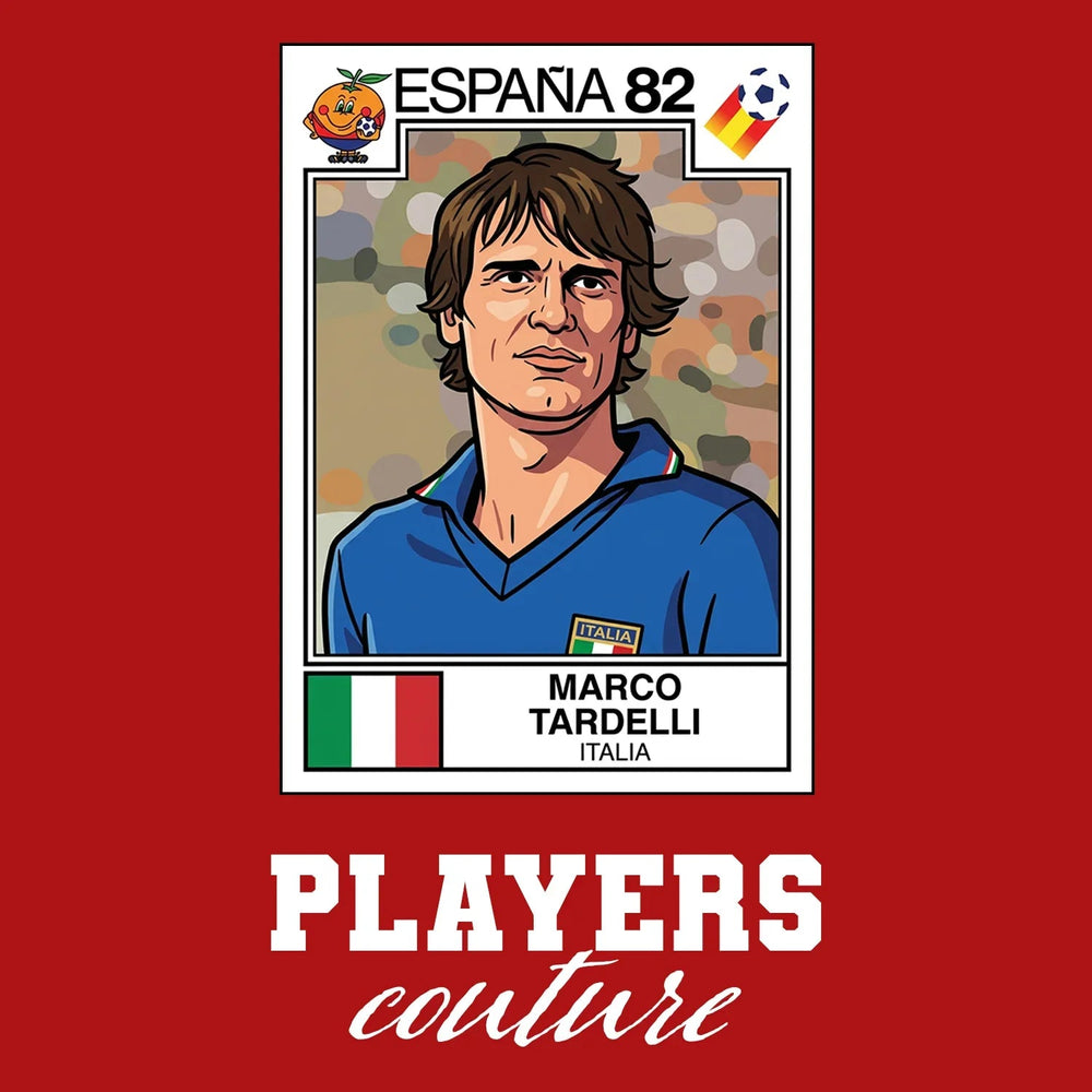 Marco Tardelli World Cup Sticker Men's Hoodie – marco tardelli red Players Couture design