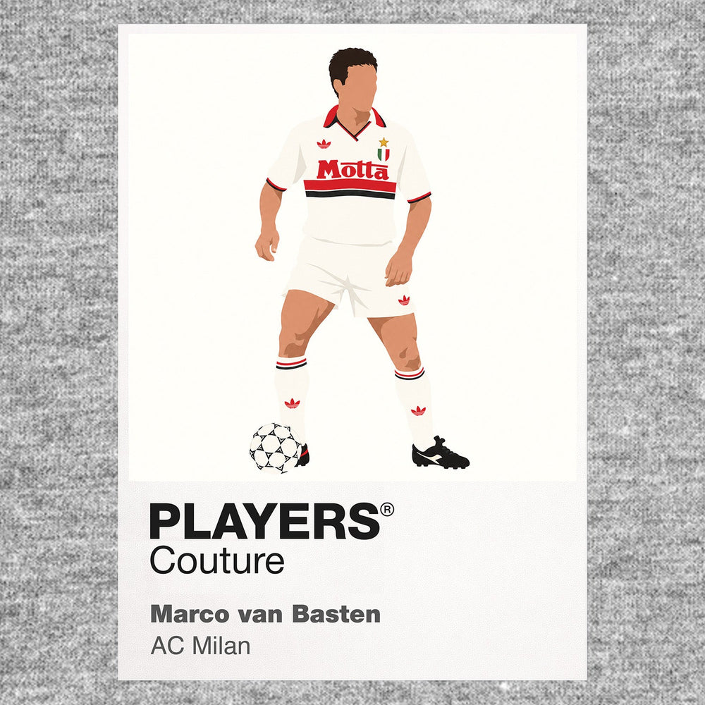 Marco van Basten Icon Frame artwork in grey