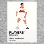 Marco van Basten Icon Frame artwork in grey