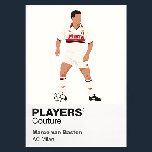 Marco van Basten Icon Frame artwork in navy