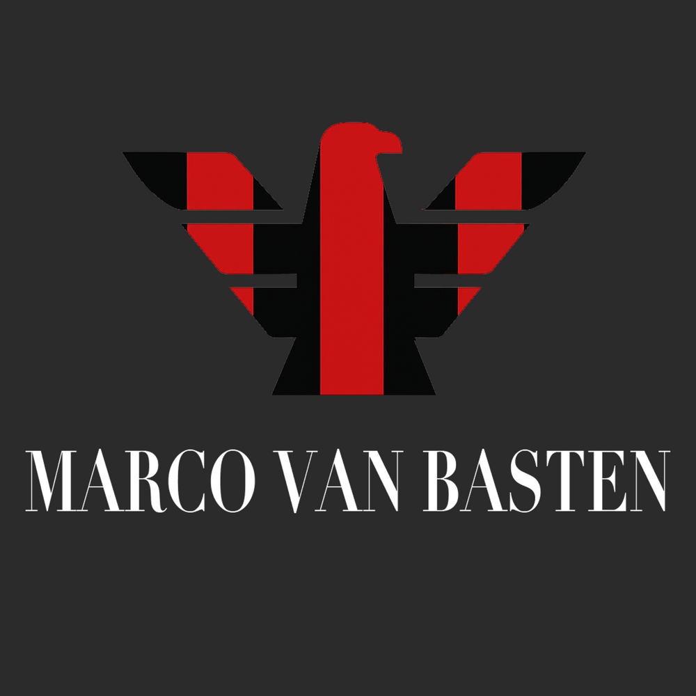 Marco Van Basten Milan Logo Players Couture Men's Casual Hoodie