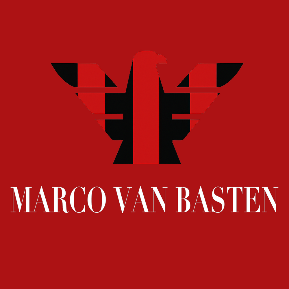 Marco Van Basten Milan Logo Players Couture Men's Casual Hoodie