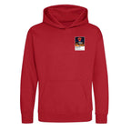 Marco van Basten Netherlands Icons in Lights Frame Kids Hoodie in Red