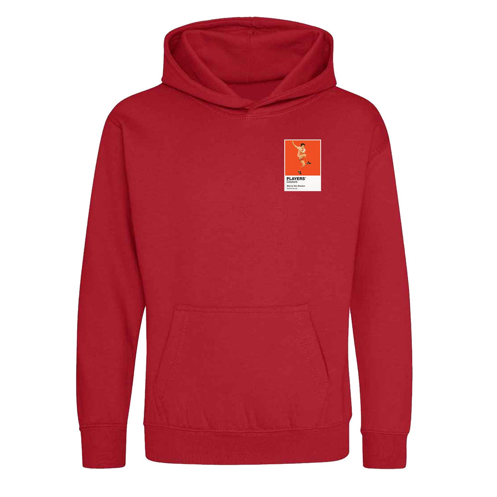 Marco Van Basten Players Couture Kids Red Hoodie