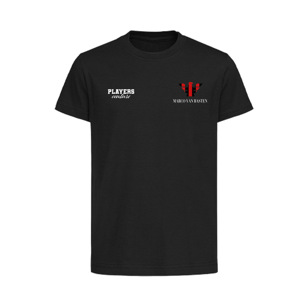 Marco Van Basten Logo Players Couture Kids T-Shirt Black