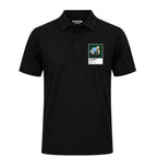 Marcus Armitage Golf Icon Frame Men's Polo Shirt - Black
