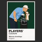 Marcus Armitage Golf Icon Frame Men's Polo Shirt