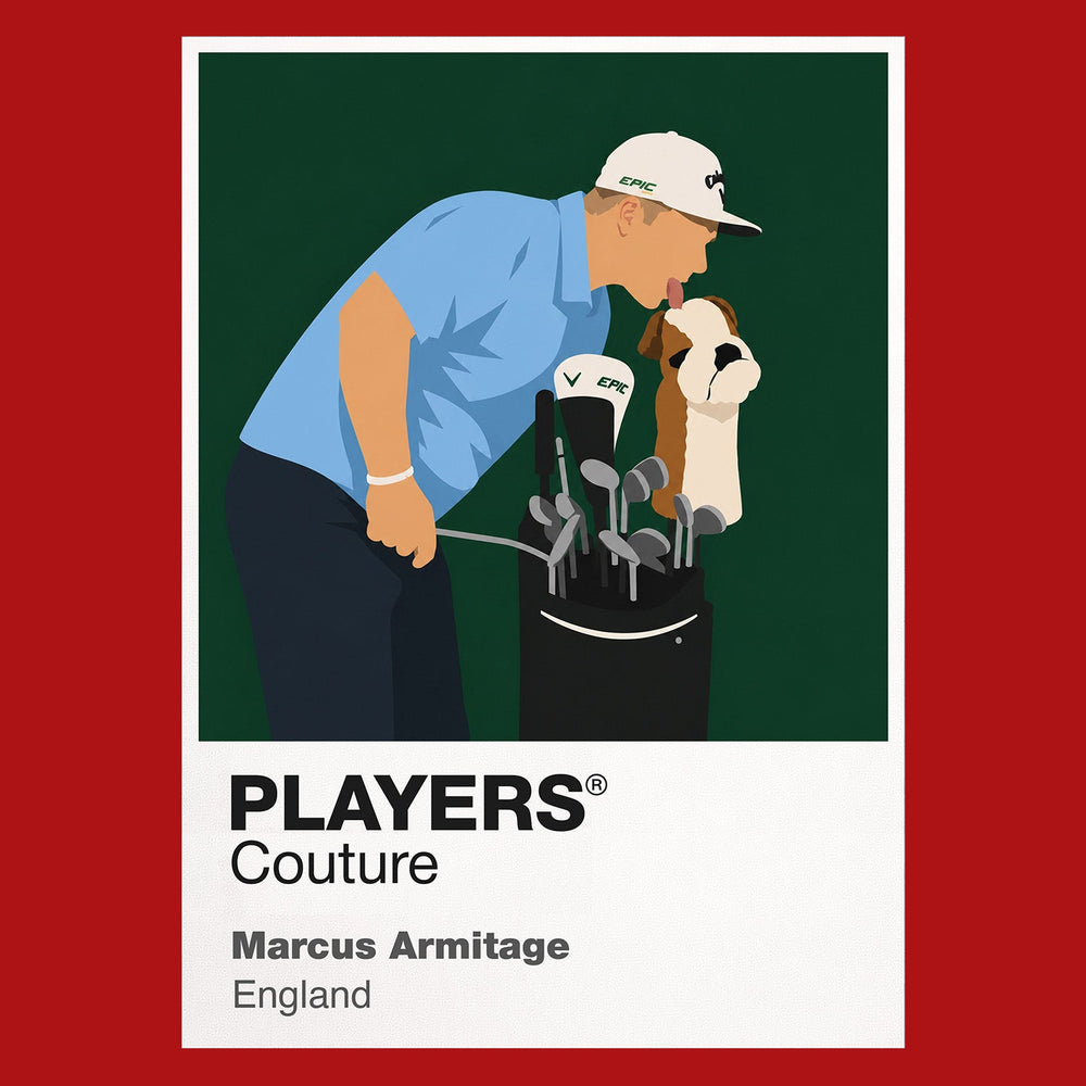 Marcus Armitage Golf Icon Frame Men's Polo Shirt