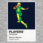 Marcus Mariota Oregon Ducks American Football Icon Rahmen Herren-T-Shirt