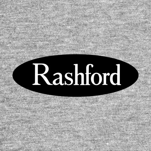 Marcus Rashford Logo Men's T-Shirt – grey close-up detail shot of the Marcus Rashford Players Couture logo design