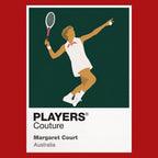 Margaret Court Tennis Icon Frame Men's T-Shirt