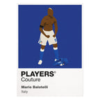 Mario Balotelli Italy Men's T-Shirt - White