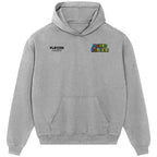 Mario Balotelli hoodie – grey men's hoodie featuring the Mario Balotelli Players Couture logo