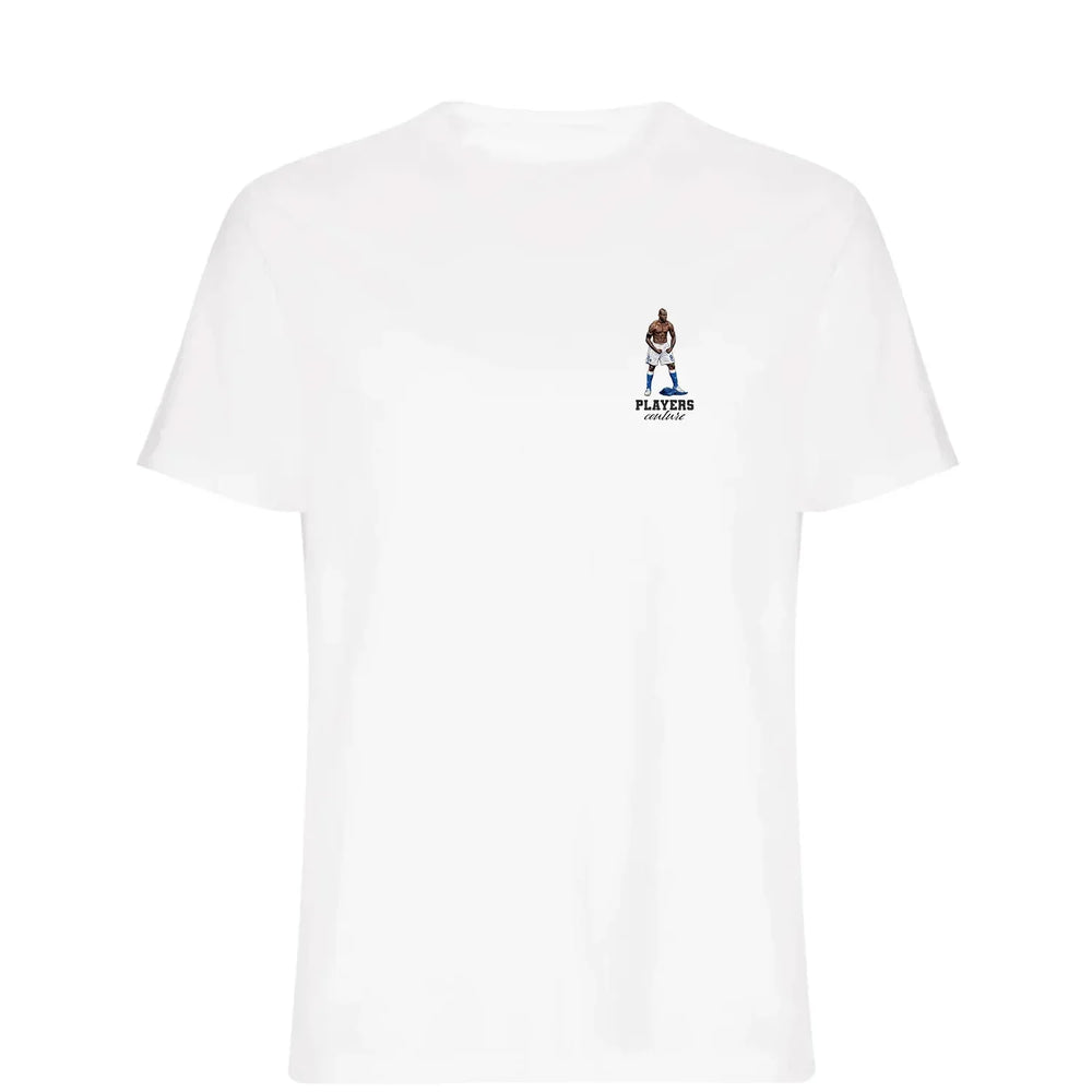 Mario Balotelli t-shirt – white men's t-shirt featuring the Mario Balotelli Players Couture logo