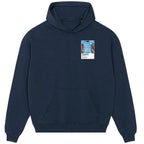 Mario Balotelli Why Always Me? hoodie – navy men's hoodie featuring the Mario Balotelli Why Always Me? Players Couture logo