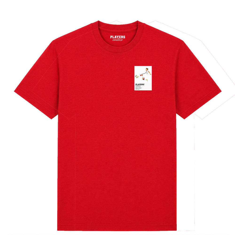 Mario Gotze Players Couture Mens Red T-Shirt