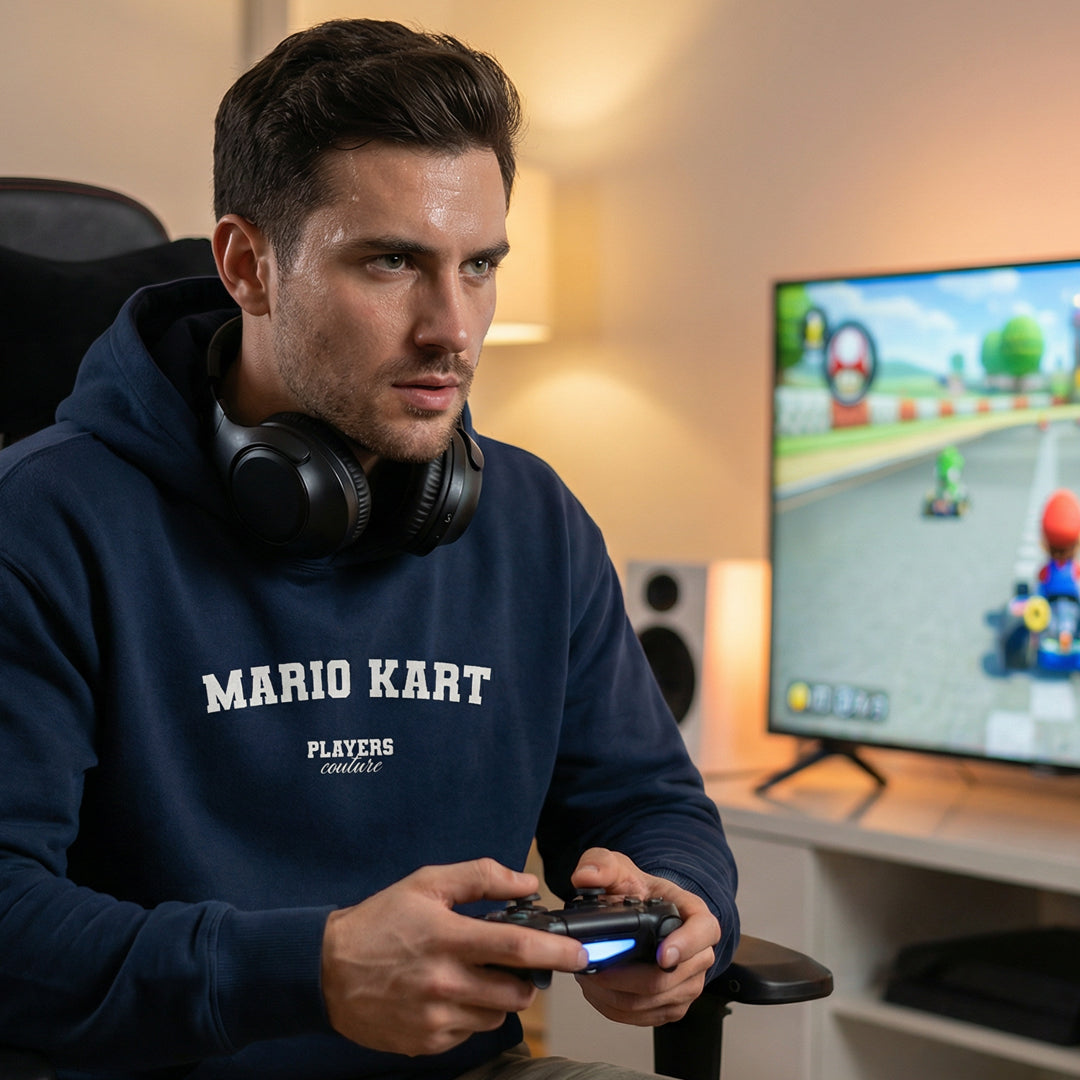 Mario Kart Players Couture Men's Casual Hoodie