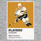 Mario Lemieux Penguins Ice Hockey Icon Frame Men's T-Shirt – image 7
