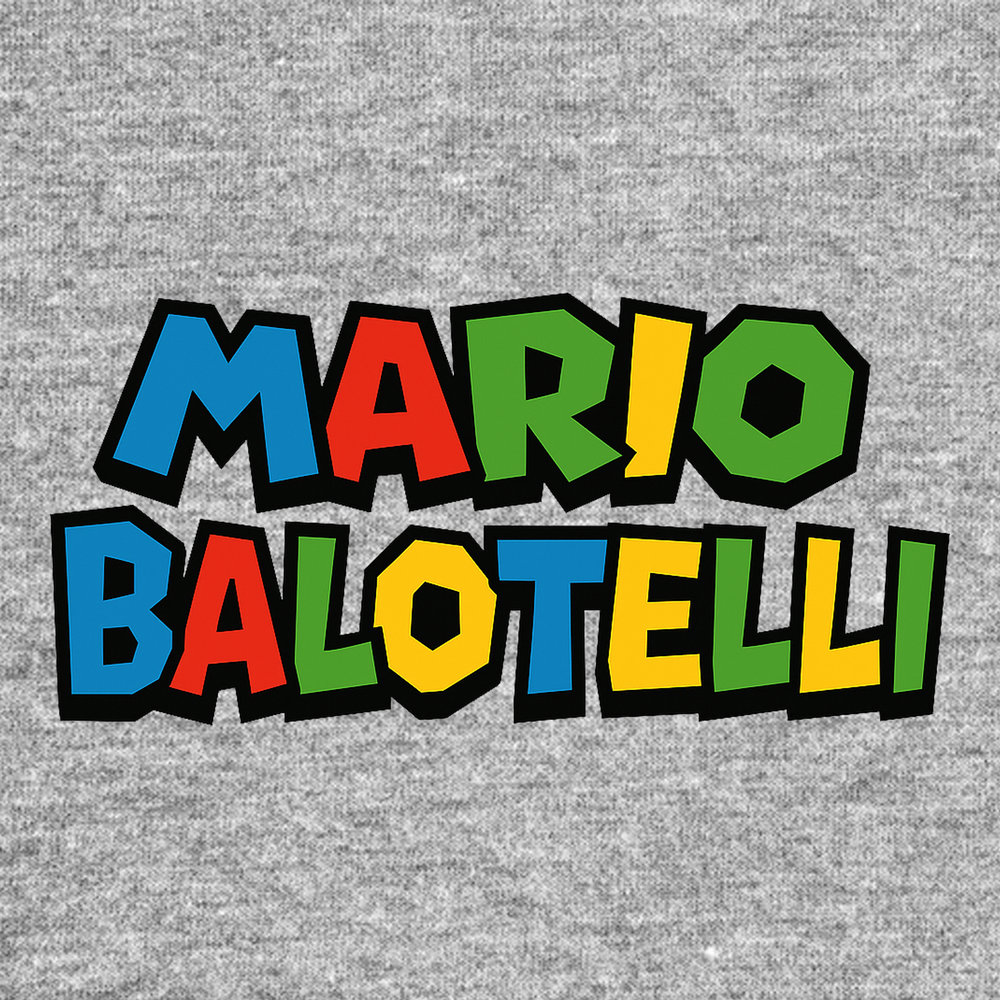 Mario Balotelli Logo Players Couture Kids T-Shirt