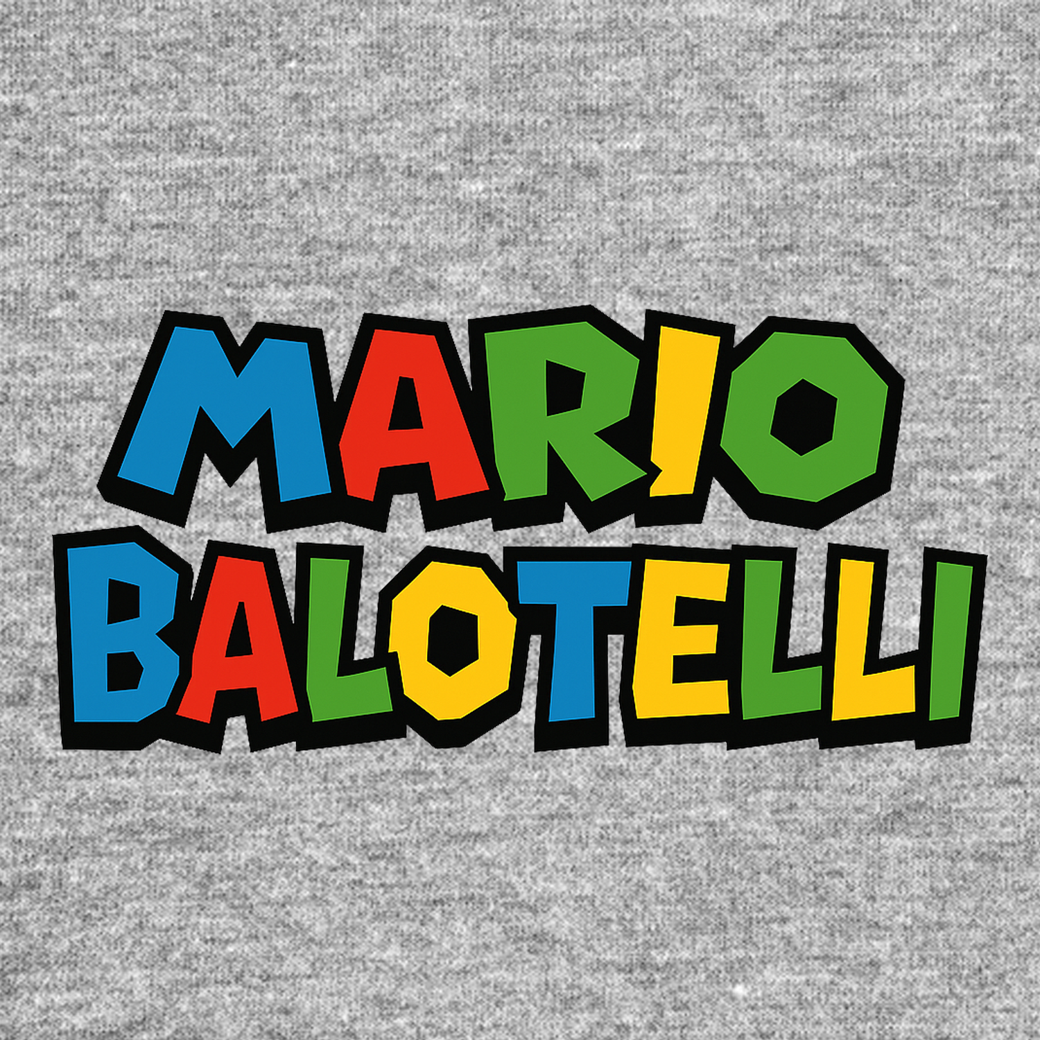 Mario Balotelli Logo Players Couture Mens T-Shirt