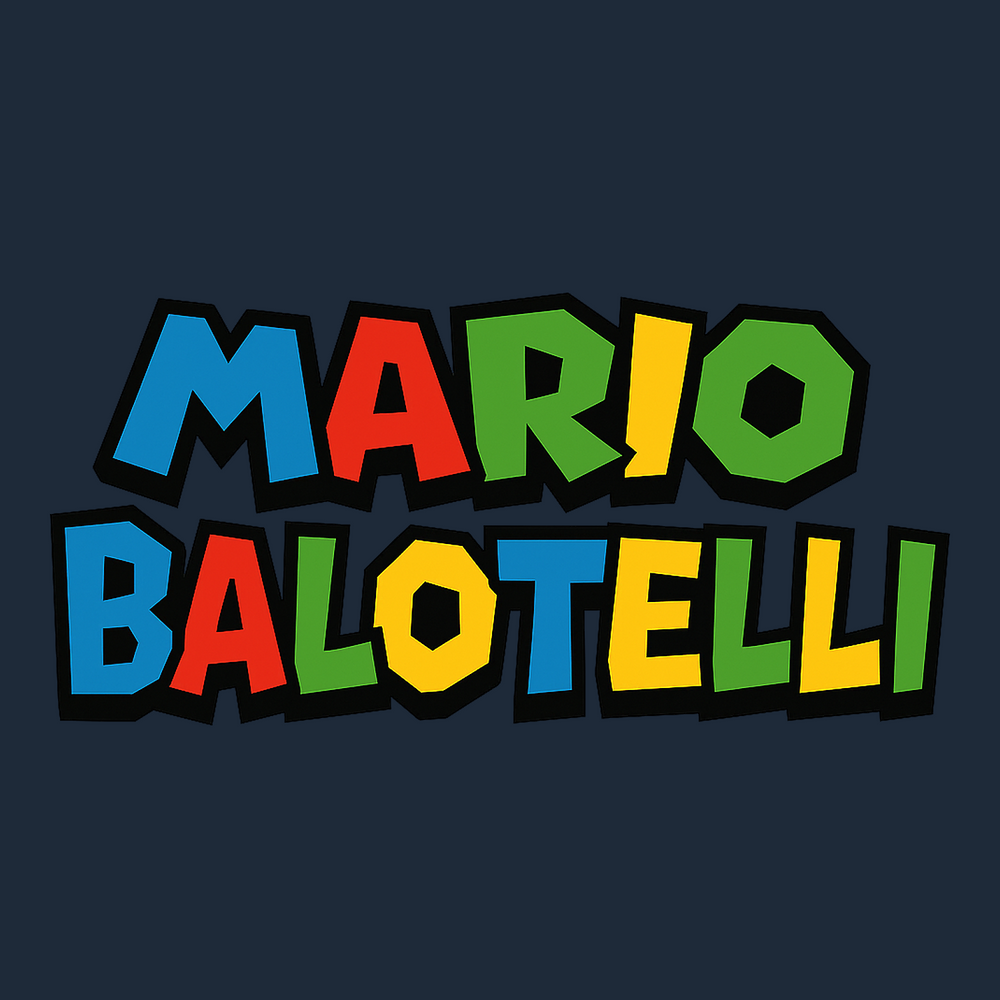 Mario Balotelli Logo Players Couture Kids T-Shirt