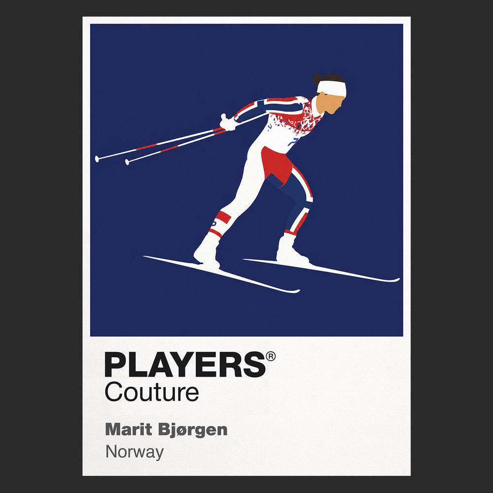 Marit Bjorgen Olympics Icon Frame Men's T-Shirt