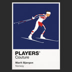 Marit Bjorgen Olympics Icon Frame Men's Hoodie