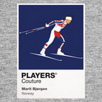 Marit Bjorgen Olympics Icon Frame Men's Hoodie