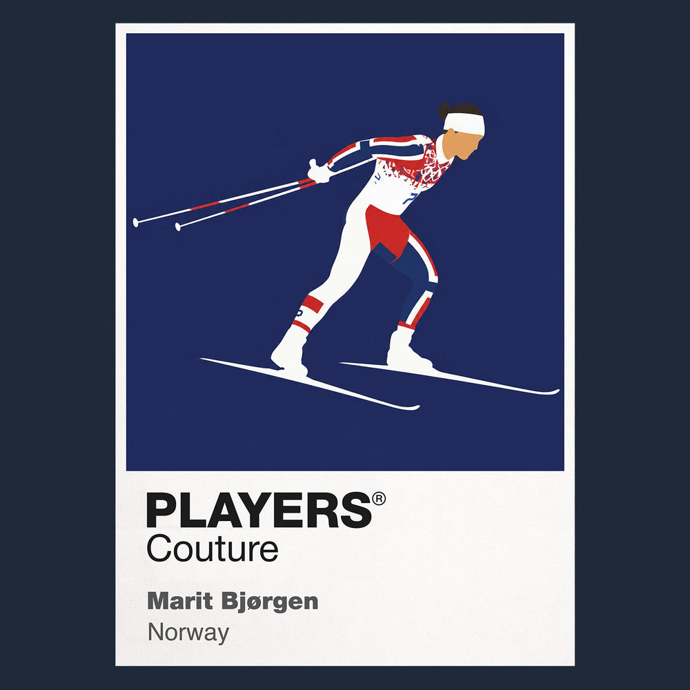 Marit Bjorgen Olympics Icon Frame Men's Hoodie