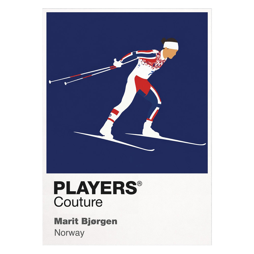 Marit Bjorgen Olympics Icon Frame Men's Hoodie