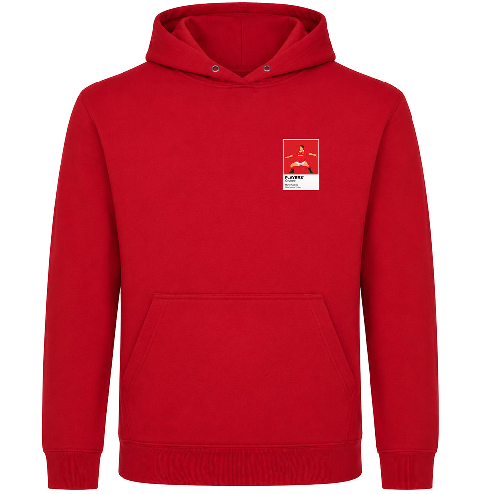 Mark Hughes Manchester United Icon Frame Men's Hoodie