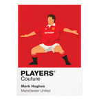Mark Hughes Manchester United Icon Frame Men's T-Shirt