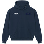 Mark Lawrenson Logo Players Couture Men's Casual Hoodie Navy