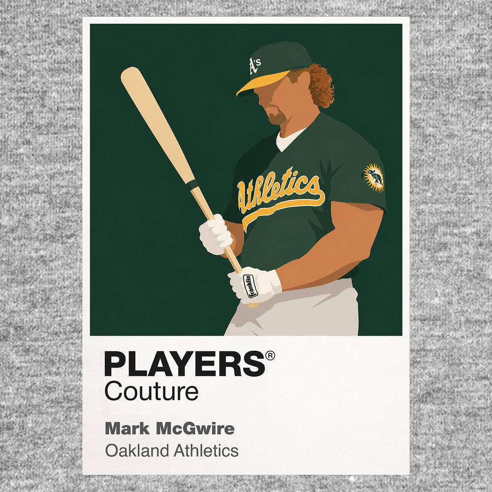Mark McGwire Athletics Baseball Icon Frame - Icon Design