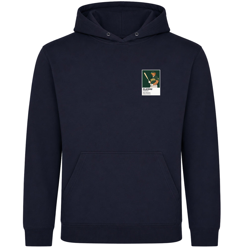 Mark McGwire Athletics Baseball Icon Frame Men's Hoodie - Navy
