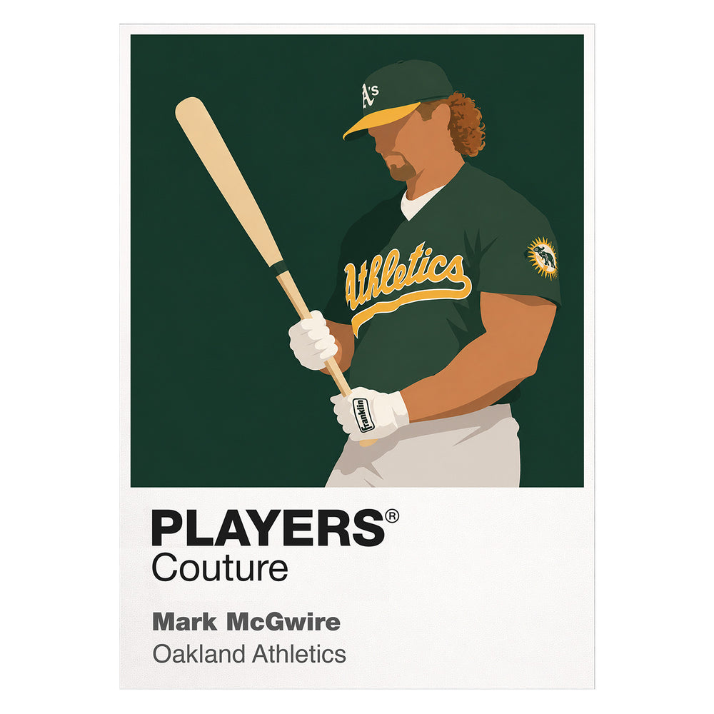 Mark McGwire Athletics Baseball Icon Frame - Icon Design (View 7)