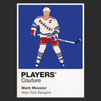 Mark Messier 1 Rangers Ice Hockey Icon Frame Men's T-Shirt – image 9